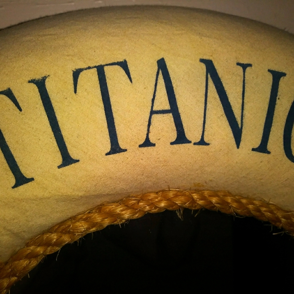 Antique TITANIC Life Saver MIRROR